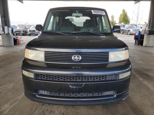 JTLKT334064083595 - 2006 TOYOTA SCION XB BLACK photo 5