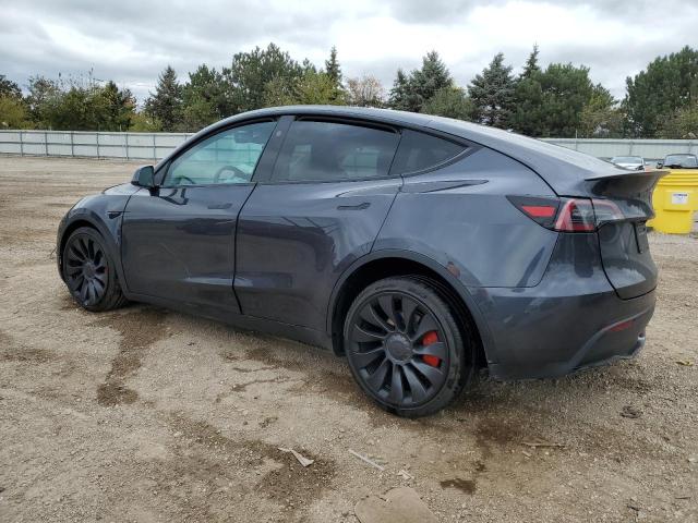 7SAYGDEF9SA359774 - 2025 TESLA MODEL Y GRAY photo 2