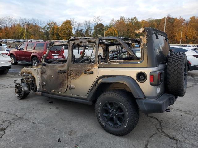 1C4HJXDNXLW158782 - 2020 JEEP WRANGLER U SPORT Обгорілий фото 2