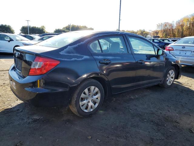 2HGFB2F57CH583364 - 2012 HONDA CIVIC LX 黑色 照片 3