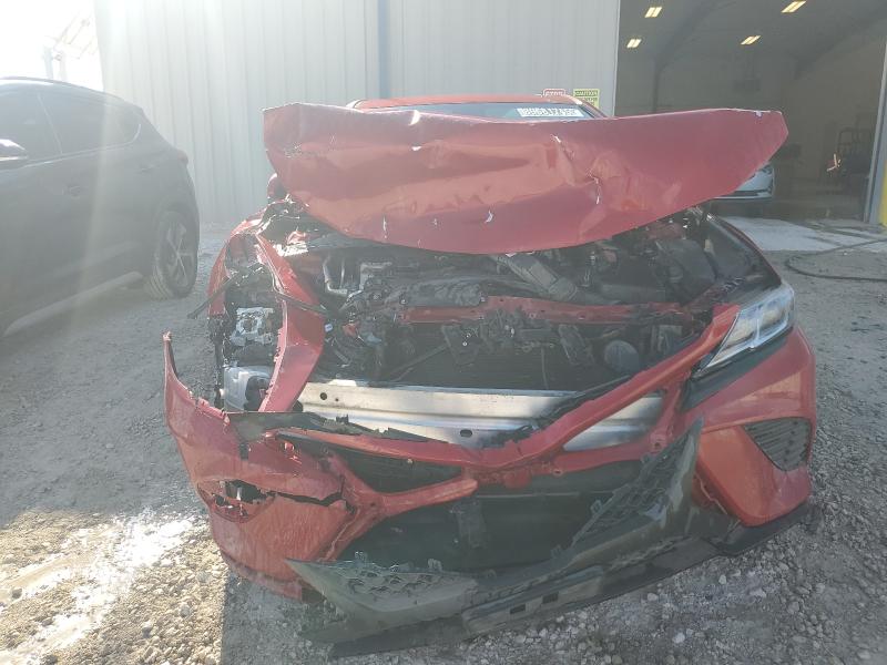 4T1B11HK7KU190291 - 2019 TOYOTA CAMRY L წითელი ფოტო 5