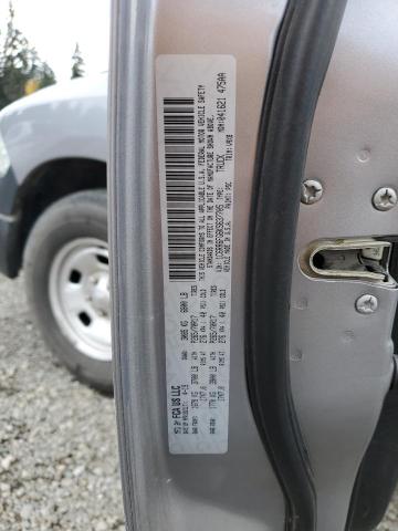 1C6RR6FG6KS637705 - 2019 RAM 1500 CLASS TRADESMAN Серый фото 12