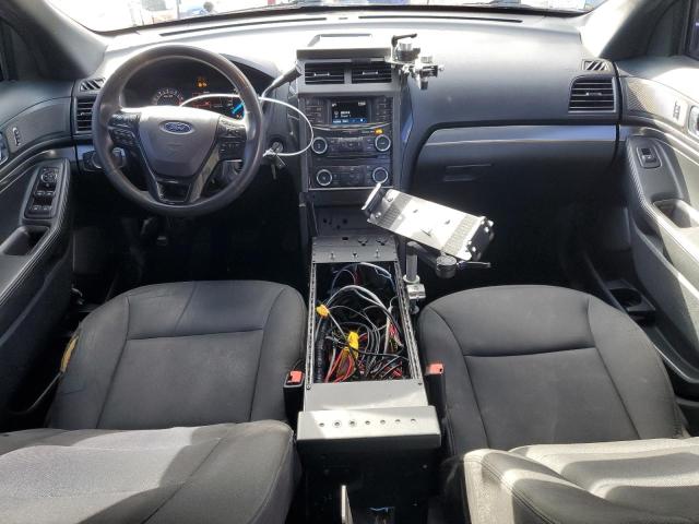 1FM5K8AR9JGA84190 - 2018 FORD EXPLORER POLICE INTERCEPTOR Gris foto 8