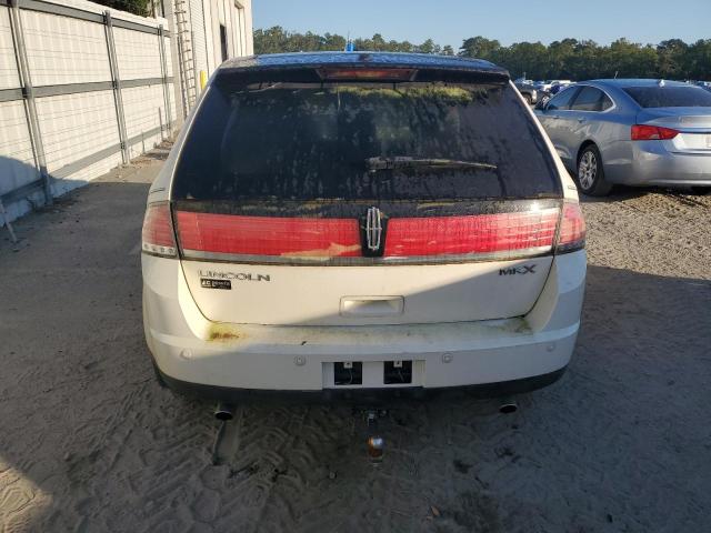 2LMDU68C77BJ35167 - 2007 LINCOLN MKX WHITE photo 6