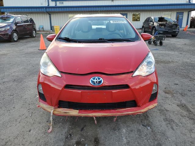 JTDKDTB36C1008382 - 2012 TOYOTA PRIUS C წითელი ფოტო 5