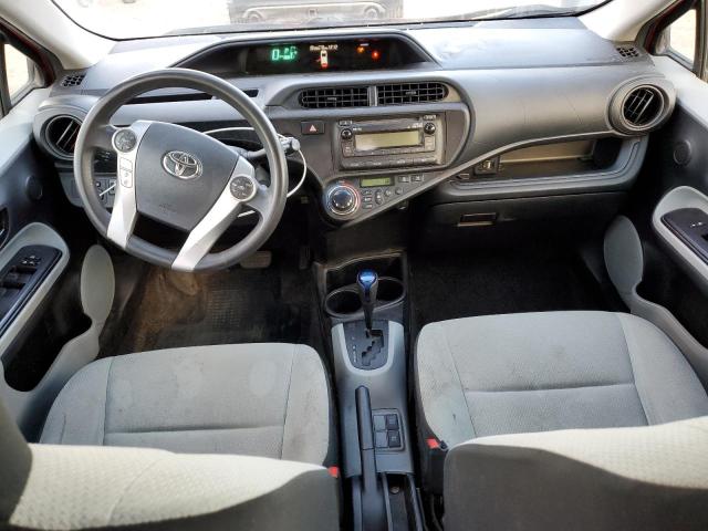 JTDKDTB36C1008382 - 2012 TOYOTA PRIUS C წითელი ფოტო 8