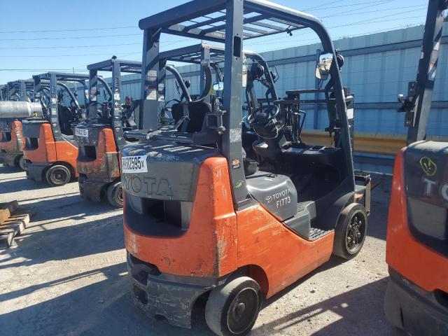 69709 - 2015 TOYOTA 8FGCU20 ORANGE photo 3