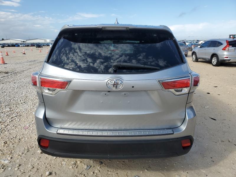 5TDKKRFH7FS111929 - 2015 TOYOTA HIGHLANDER XLE Gümüş fotoğraf 6