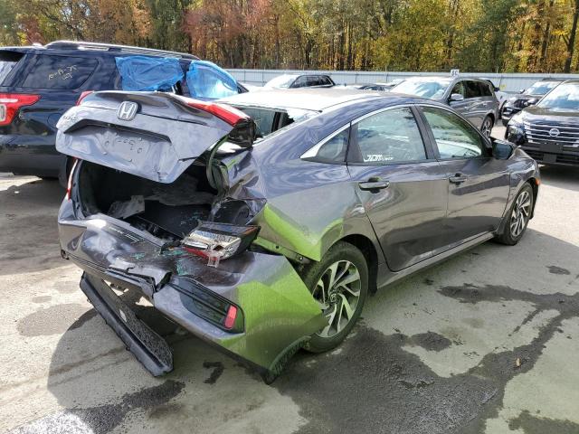 2HGFC2F58JH501295 - 2018 HONDA CIVIC LX Сұр фото 3