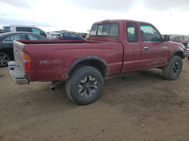 4TAWN72N6YZ652699 - 2000 TOYOTA TACOMA XTRACAB أحمر صورة 3