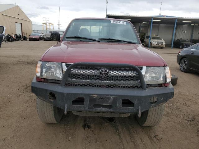 4TAWN72N6YZ652699 - 2000 TOYOTA TACOMA XTRACAB أحمر صورة 5