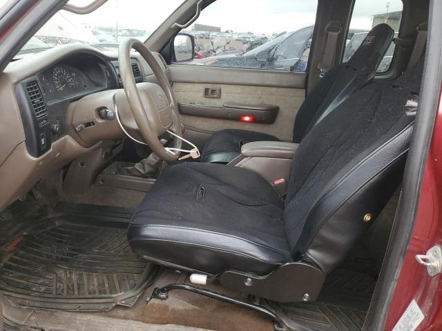 4TAWN72N6YZ652699 - 2000 TOYOTA TACOMA XTRACAB أحمر صورة 7