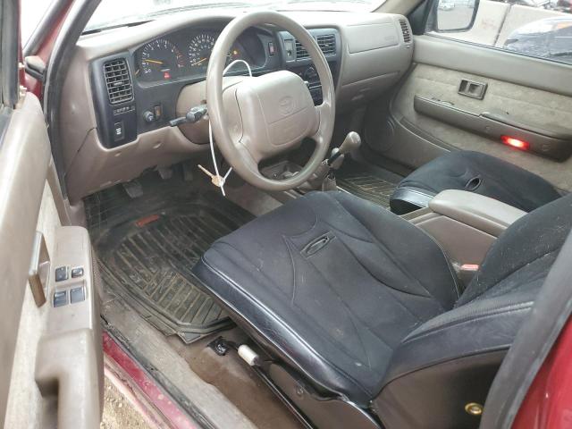 4TAWN72N6YZ652699 - 2000 TOYOTA TACOMA XTRACAB أحمر صورة 8