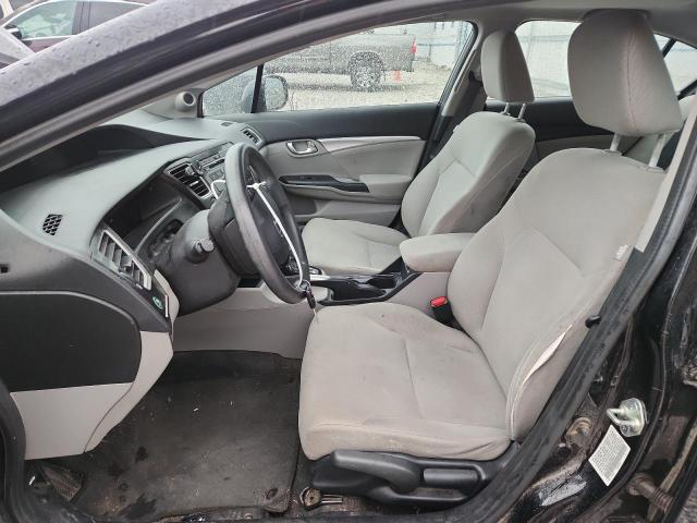 19XFB2F85DE060544 - 2013 HONDA CIVIC EX BLACK photo 7