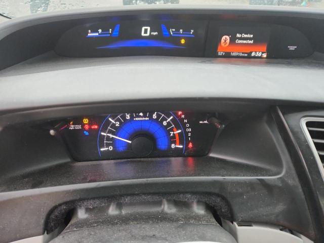 19XFB2F85DE060544 - 2013 HONDA CIVIC EX BLACK photo 9