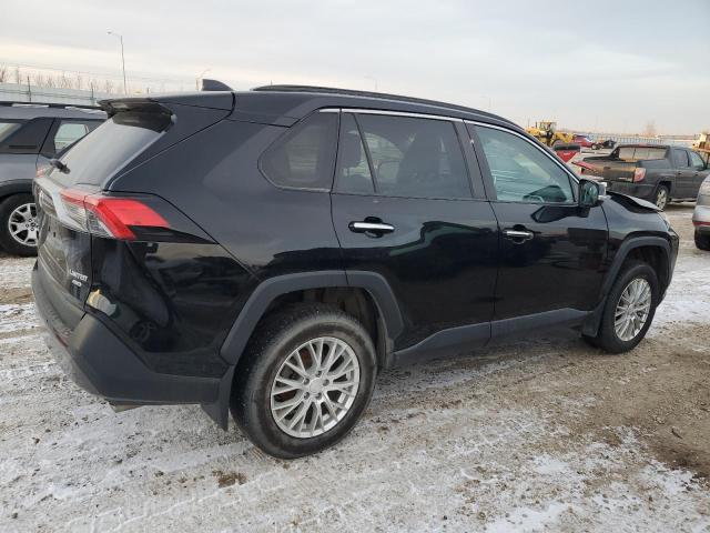 2T3D1RFV7KW019472 - 2019 TOYOTA RAV4 LIMITED Սև լուսանկար 3