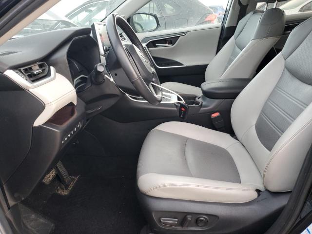 2T3D1RFV7KW019472 - 2019 TOYOTA RAV4 LIMITED Սև լուսանկար 7
