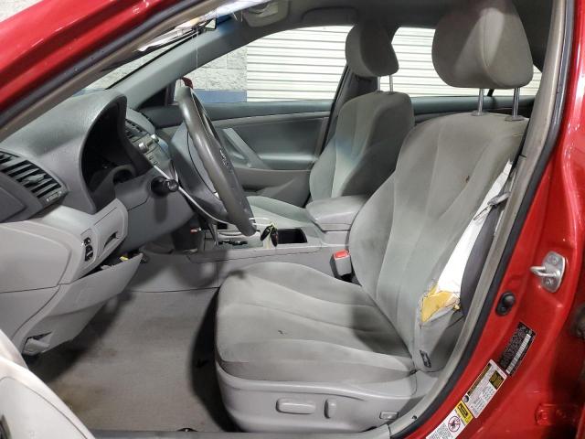 4T4BE46K49R114097 - 2009 TOYOTA CAMRY BASE RED photo 7