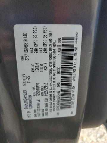 1D7HE48N66S573483 - 2006 DODGE DAKOTA QUAD SLT 灰色 照片 12