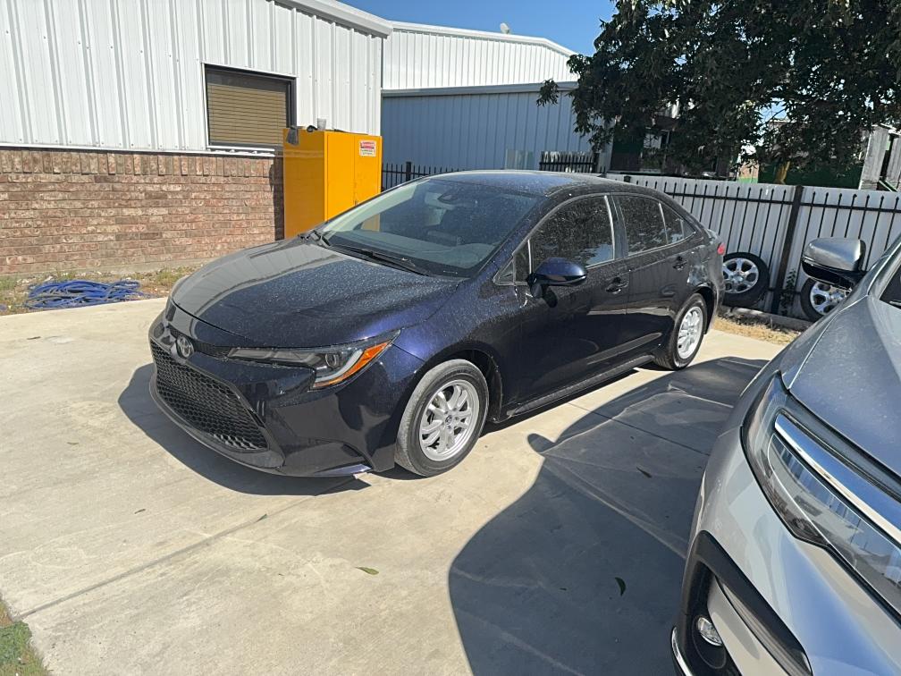JTDEAMDE7NJ044501 - 2022 TOYOTA COROLLA LE BLUE photo 2