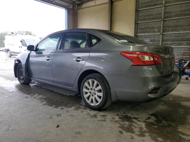 3N1AB7AP3HY374030 - 2017 NISSAN SENTRA S 银色 照片 2