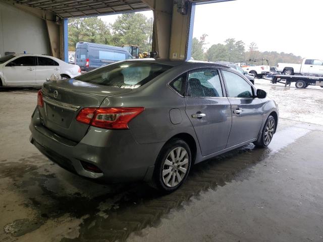 3N1AB7AP3HY374030 - 2017 NISSAN SENTRA S 银色 照片 3