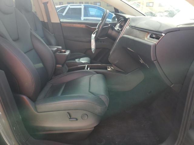 5YJXCBE24HF070223 - 2017 TESLA MODEL X შავი ფოტო 7