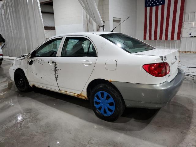 2T1BR32E78C931556 - 2008 TOYOTA COROLLA CE WHITE photo 2