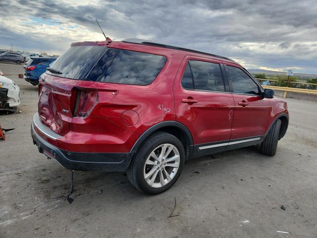 1FM5K8D80JGC41446 - 2018 FORD EXPLORER XLT أحمر صورة 3