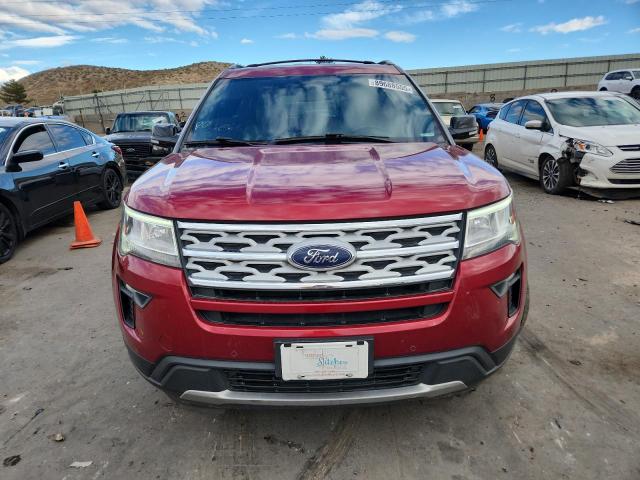 1FM5K8D80JGC41446 - 2018 FORD EXPLORER XLT أحمر صورة 5