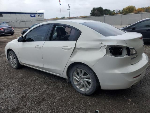 JM1BL1V73C1539271 - 2012 MAZDA 3 I WHITE photo 2