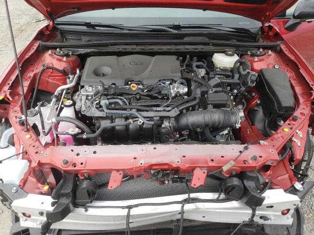 4T1DAACK5SU158634 - 2025 TOYOTA CAMRY XSE RED photo 11