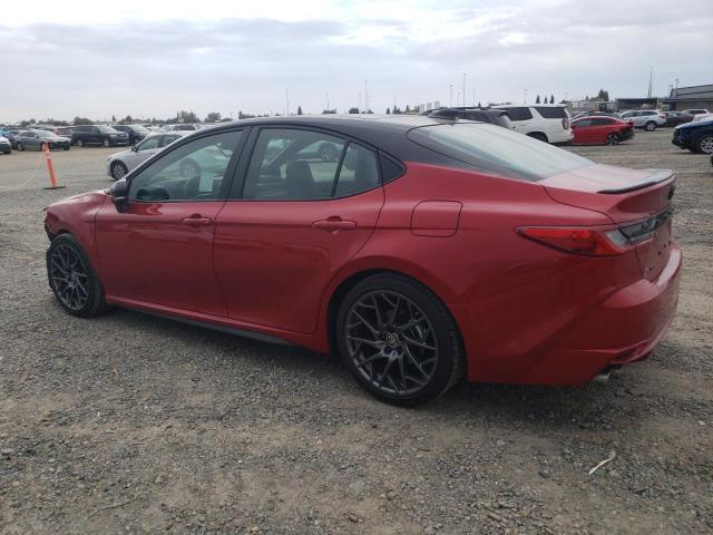 4T1DAACK5SU158634 - 2025 TOYOTA CAMRY XSE RED photo 2