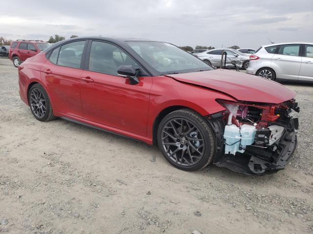 4T1DAACK5SU158634 - 2025 TOYOTA CAMRY XSE RED photo 4