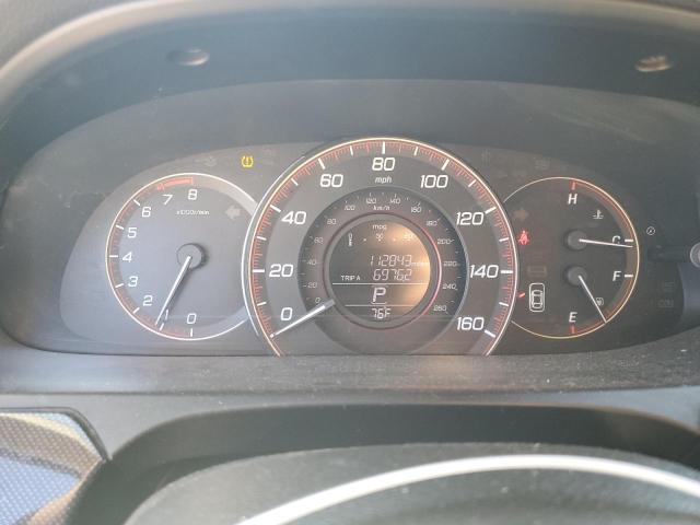 1HGCT1B8XDA006984 - 2013 HONDA ACCORD EXL BLACK photo 9