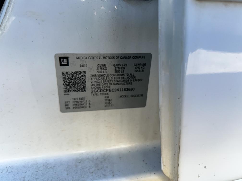 2GCRCPEC3K1163680 - 2019 CHEVROLET SILVERADO C1500 LT WHITE photo 10