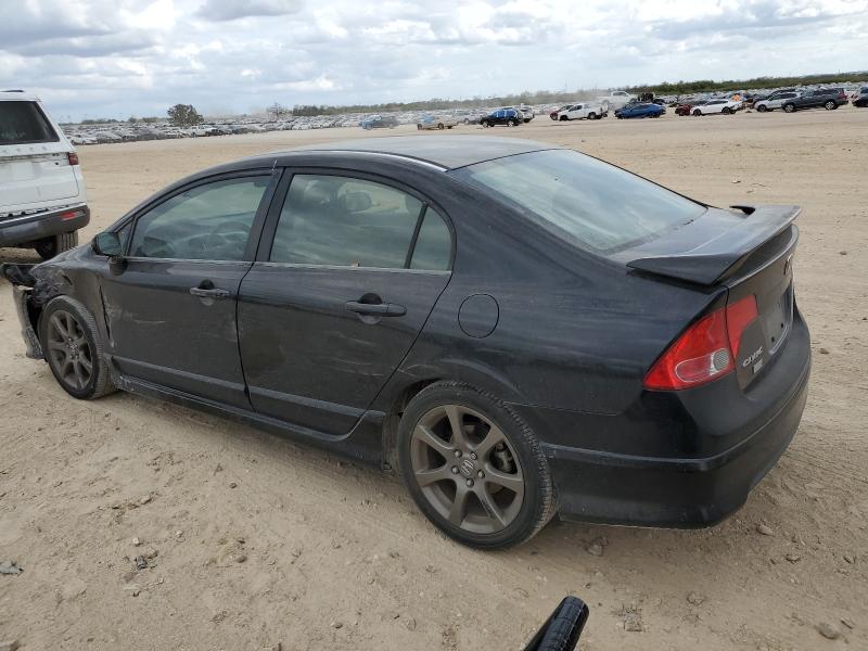 1HGFA16867L126352 - 2007 HONDA CIVIC EX BLACK photo 2