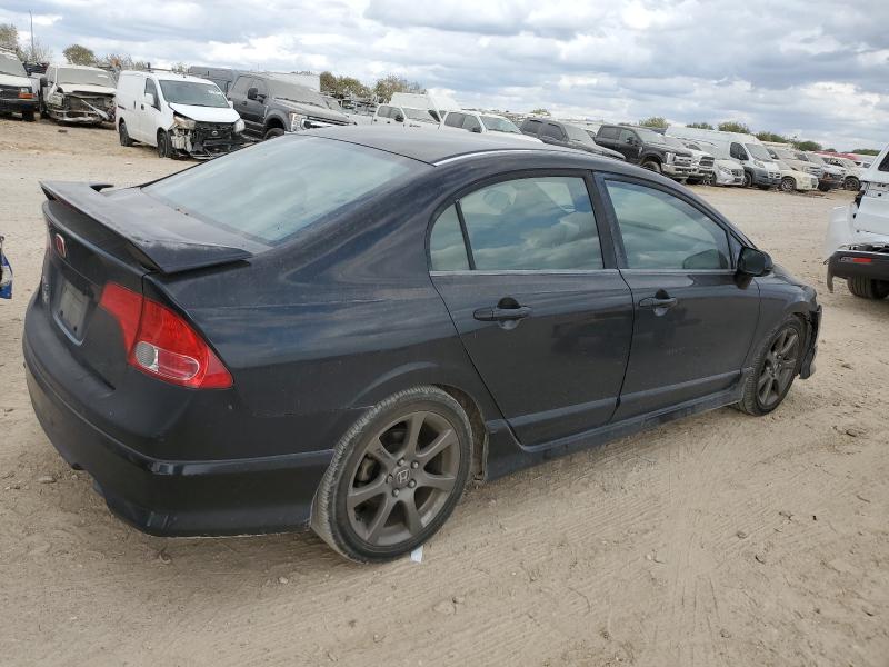 1HGFA16867L126352 - 2007 HONDA CIVIC EX BLACK photo 3