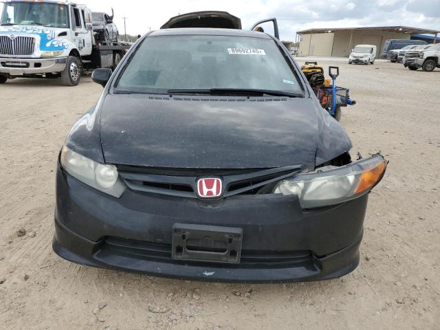 1HGFA16867L126352 - 2007 HONDA CIVIC EX BLACK photo 5