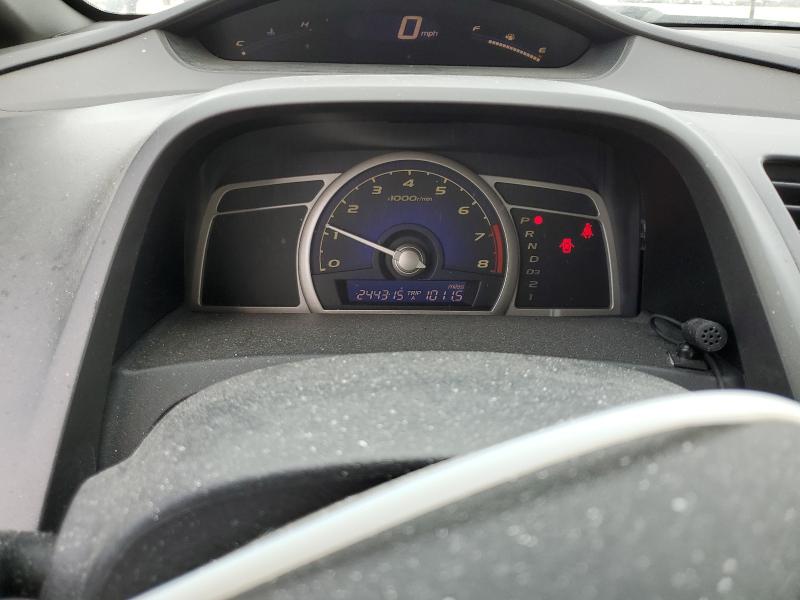 1HGFA16867L126352 - 2007 HONDA CIVIC EX BLACK photo 9