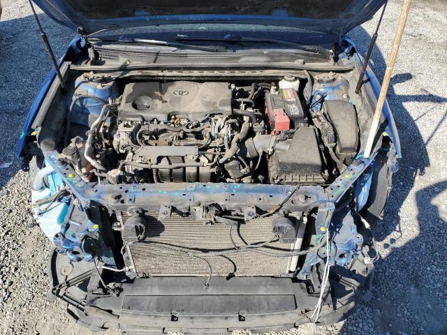 4T1B11HK1KU165029 - 2019 TOYOTA CAMRY L 蓝色 照片 11