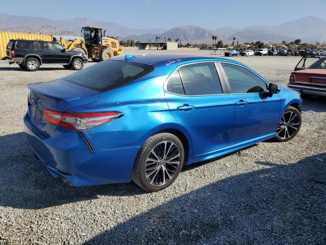 4T1B11HK1KU165029 - 2019 TOYOTA CAMRY L 蓝色 照片 3
