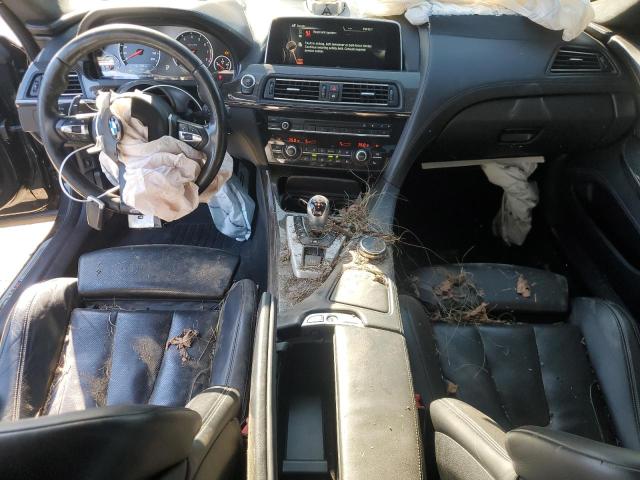 WBS6E9C54GGF92636 - 2016 BMW M6 GRAN COUPE BLACK photo 8