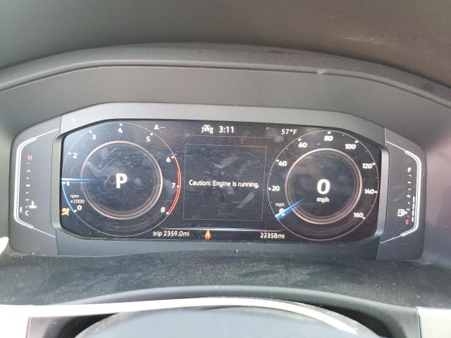 1V2WC2CA9PC228409 - 2023 VOLKSWAGEN ATLAS CROS SE Чорний фото 9