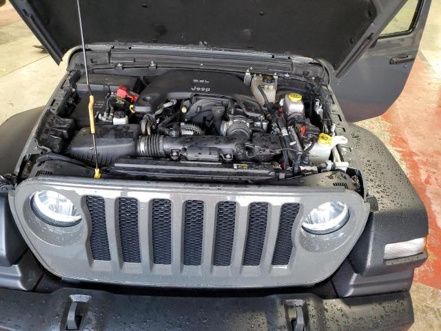 1C4HJXDG8LW284480 - 2020 JEEP WRANGLER U SPORT Մոխրագույն լուսանկար 12