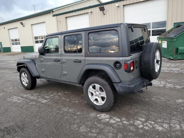 1C4HJXDG8LW284480 - 2020 JEEP WRANGLER U SPORT Մոխրագույն լուսանկար 2
