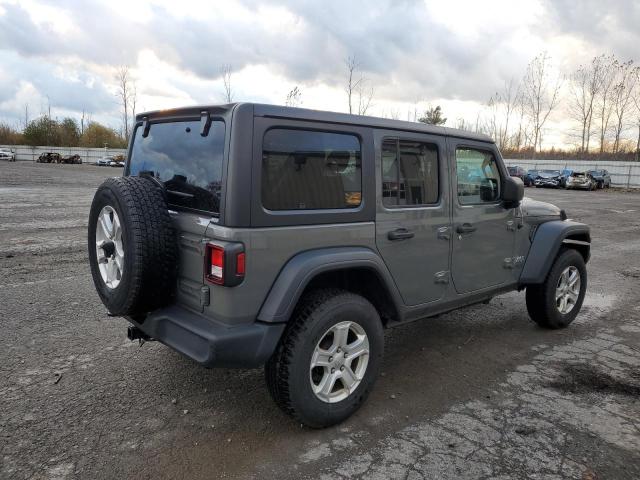 1C4HJXDG8LW284480 - 2020 JEEP WRANGLER U SPORT Մոխրագույն լուսանկար 3