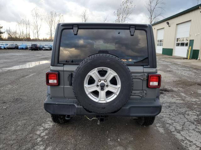 1C4HJXDG8LW284480 - 2020 JEEP WRANGLER U SPORT Մոխրագույն լուսանկար 6
