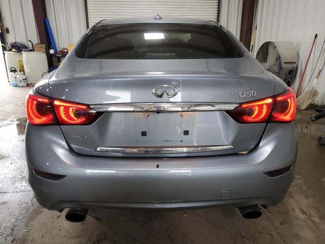 JN1BV7AR1EM694460 - 2014 INFINITI Q50 BASE ლურჯი ფოტო 6
