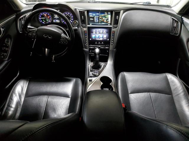JN1BV7AR1EM694460 - 2014 INFINITI Q50 BASE ლურჯი ფოტო 8